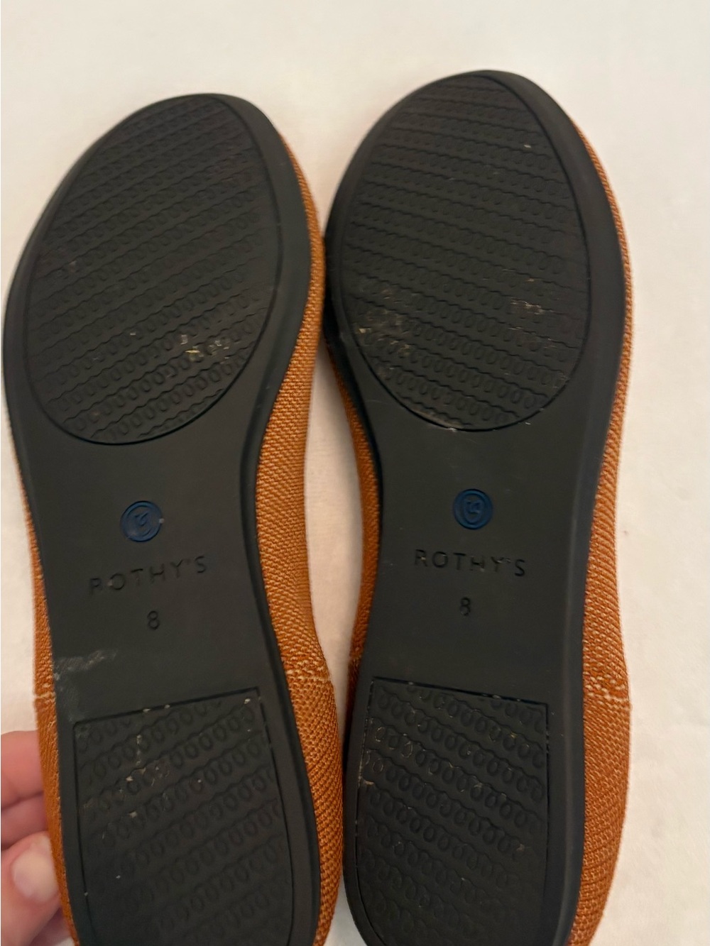Rothy’s The Flat In Fawn Women’s Round Toed Size 8 - Picture 4 of 7